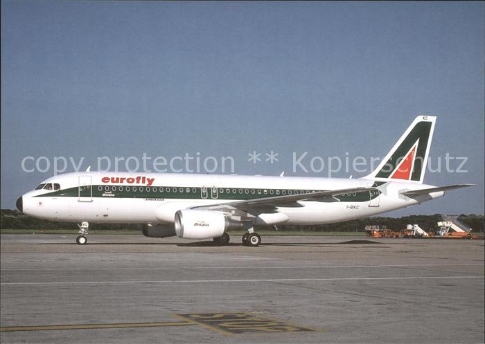 Flugzeuge Zivil Eurofly Alitalia Airbus Industrie A320-