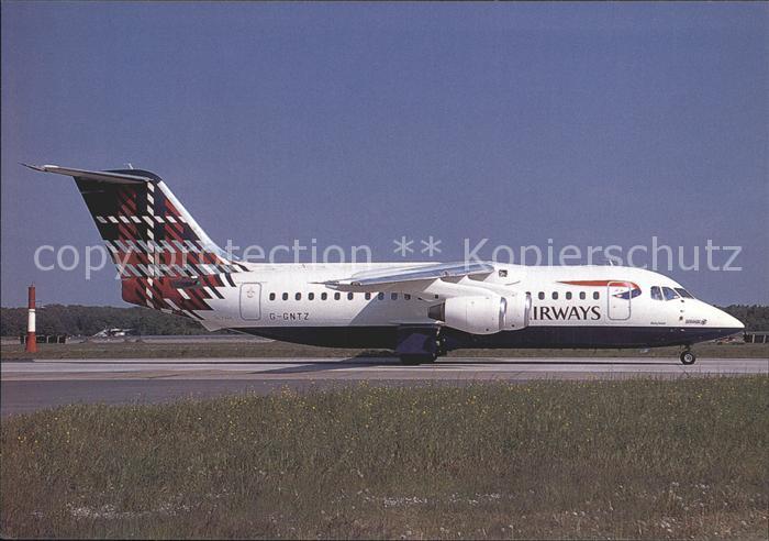 Flugzeuge Zivil British Regional Airlines Aerospace BAe 146-200 G-GNTZ c/n E2036