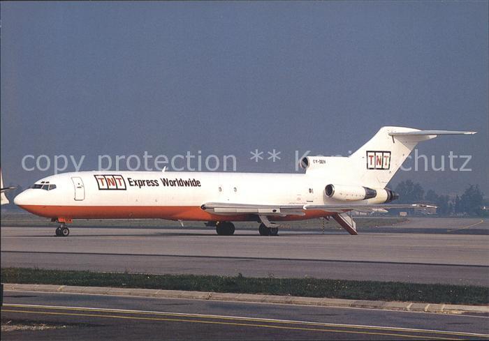 Flugzeuge Zivil Sterling European Airways TNT Express Worldwide colours Boeing 7