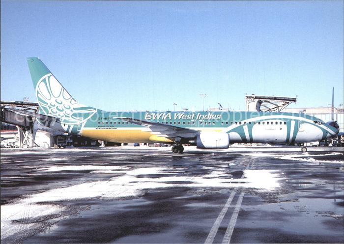 Flugzeuge Zivil BWIA West Indies Boeing 737-800 9Y-KIN