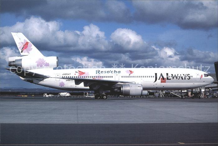 Flugzeuge Zivil Jalways McDDouglas DC-10-30 JA8547