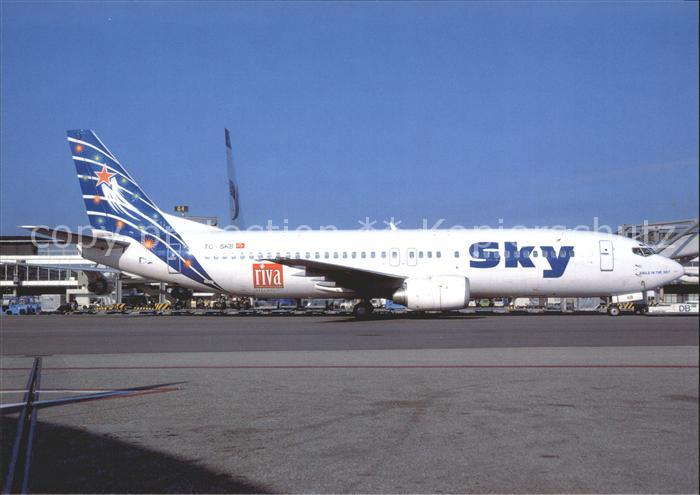 Flugzeuge Zivil Sky Hava Yollari Boeing 737-800 TC-SKB