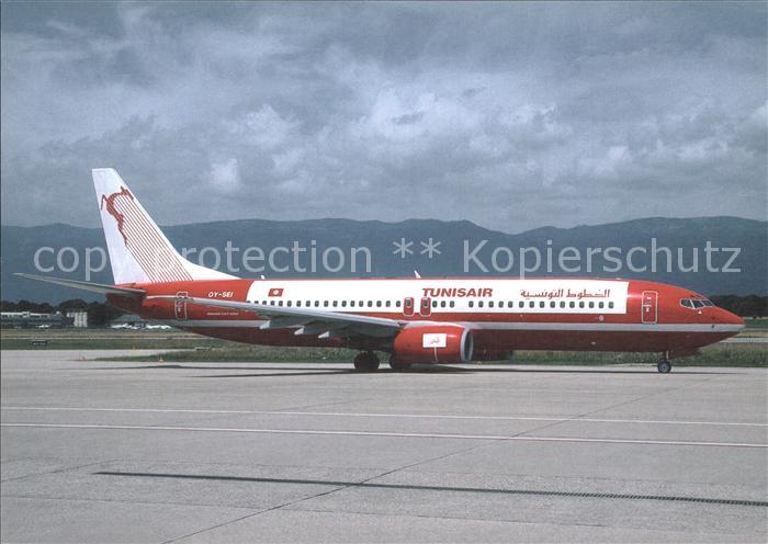 Flugzeuge Zivil Tunisair Boeing 737-85H OY-SEI cn 29445