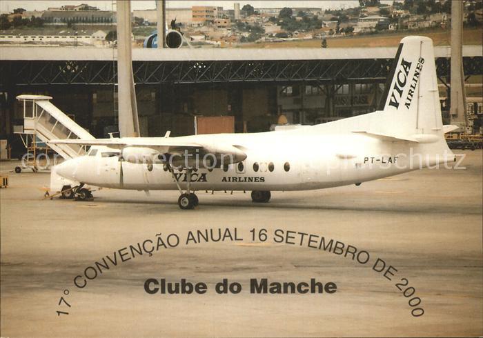 Flugzeuge Zivil Vica Airlines Fokker F-27/600 PT-LAF