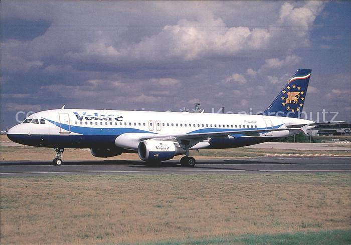 Flugzeuge Zivil Airbus A-320 F-GJVU Volare Airlines