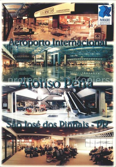 Flughafen Airport Aeroporto Sao Jose dos Pinhais Area Comercial Sagao de Embarqu