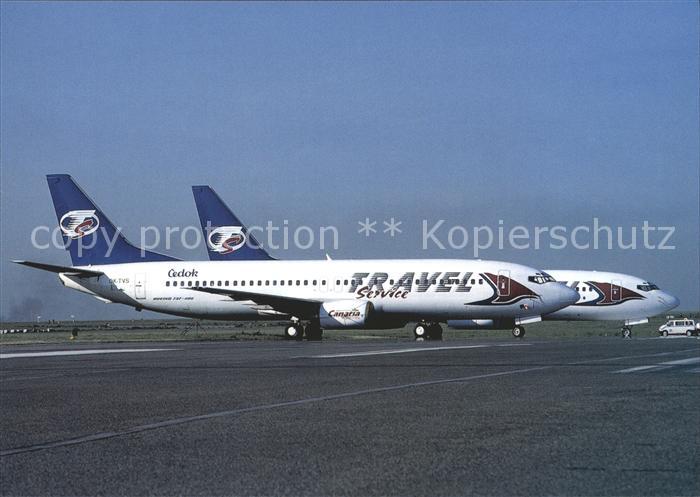 Flugzeuge Zivil Travel Service Boeing 737-400 Boeing 737-800