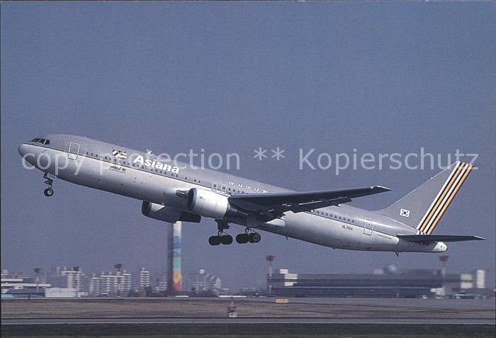 Flugzeuge Zivil Asiana Airlines Boeing 767-38E HL7514 c/n 25763/656