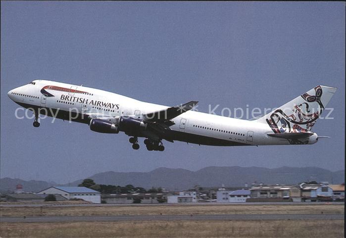 Flugzeuge Zivil British Airways Boeing 747-436 G-BNLG c/n 24049/774