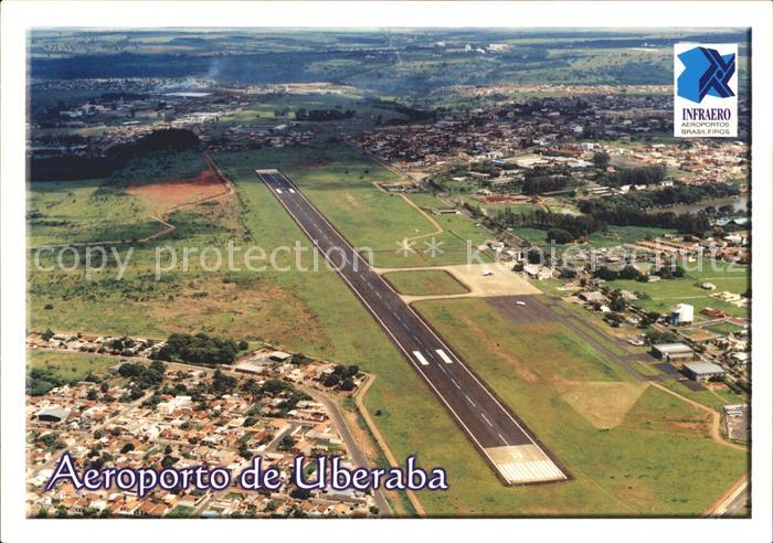 Flughafen Airport Aeroporto Uberaba Vista aerea da pista