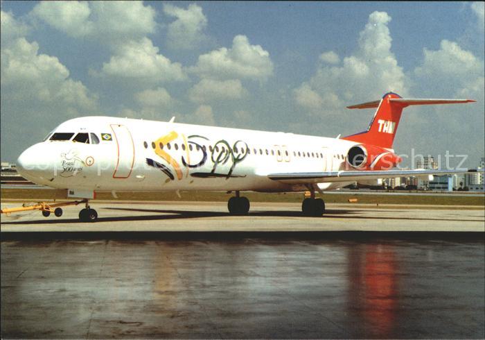 Flugzeuge Zivil TAM Fokker F-28-0100 11305 PT-MRH