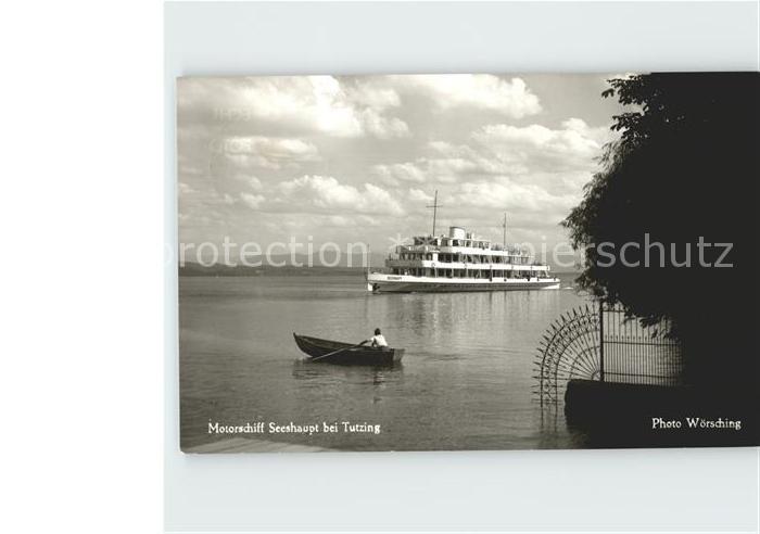 Tutzing Motorschiff Seeshaupt