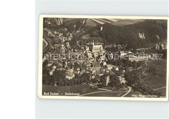 Bad Soden-Salmuenster Fliegeraufnahme