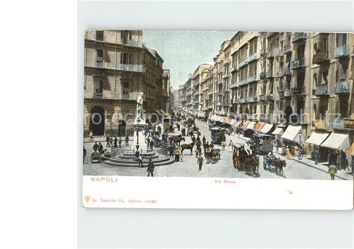 Napoli Neapel Via Roma