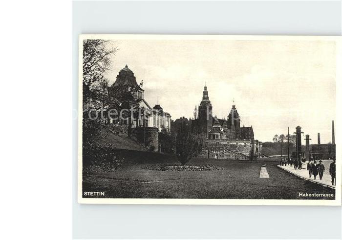 Stettin Szczecin Pommern Hakenterrasse