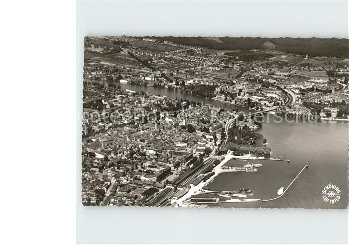 Konstanz Bodensee Fliegeraufnahme