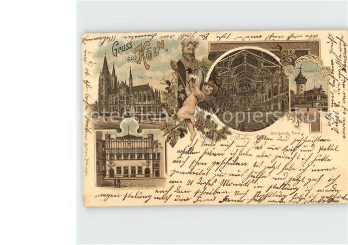 Koeln Rhein Dom Guerzenich Saal