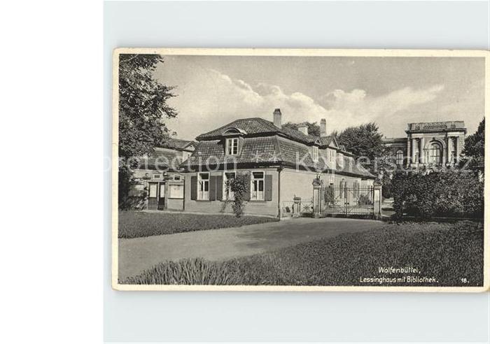 Wolfenbuettel Lessinghaus Bibliothek