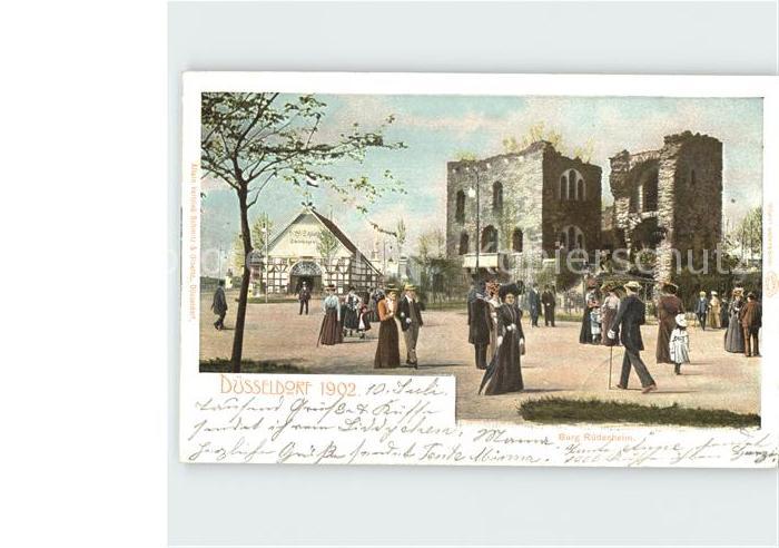 DuessELDORF  CITY Burg Ruedesheim