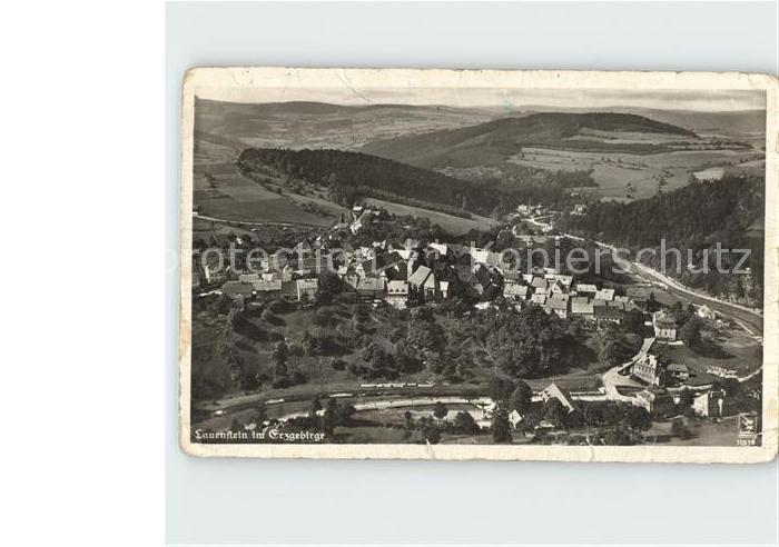 Lauenstein Erzgebirge Fliegeraufnahme