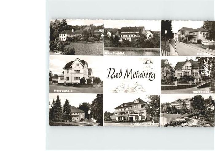 Bad Meinberg Haus Seeblick Sternbad Parkbad Haus Daheim