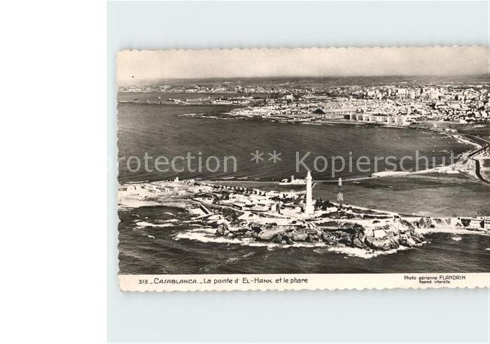 Casablanca La pointe d El-Hank phare