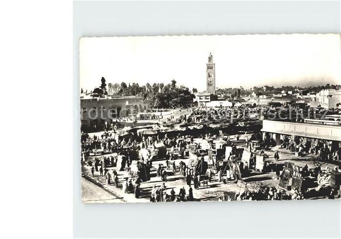 Marrakesch Marrakech Place Djemaa El Fna