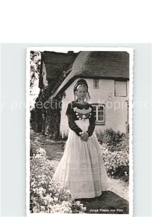 Wyk Foehr Junge Friesin Tracht