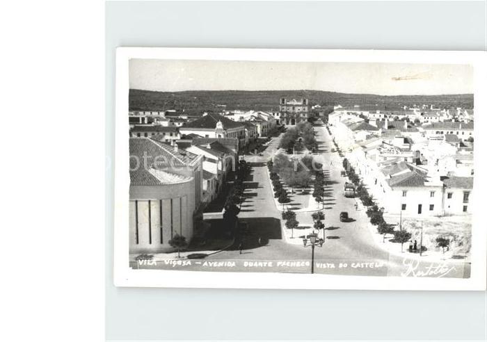 Vila Vicosa Avenida Duarte Pacheco Vista do Castelo