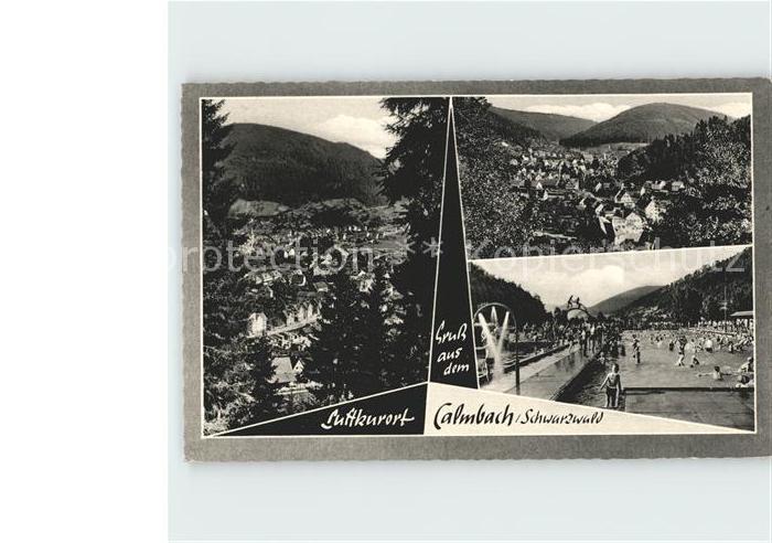 Calmbach Enz Schwimmbad