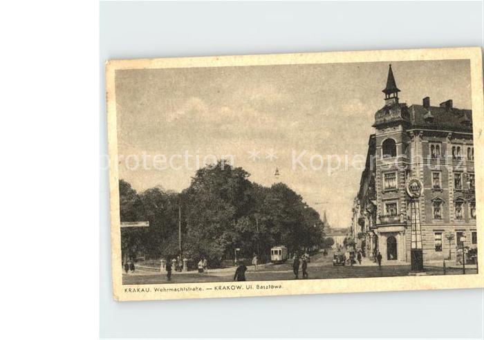 Krakau Krakow Wehrmachtstrasse