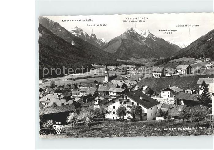Fulpmes Tirol Habicht Zuckerhütl Kirchdachspitze