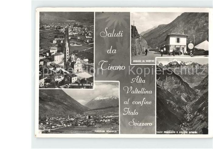 Tirano Madonna di Tirano Valle Poschiavo Gruppo Bernina