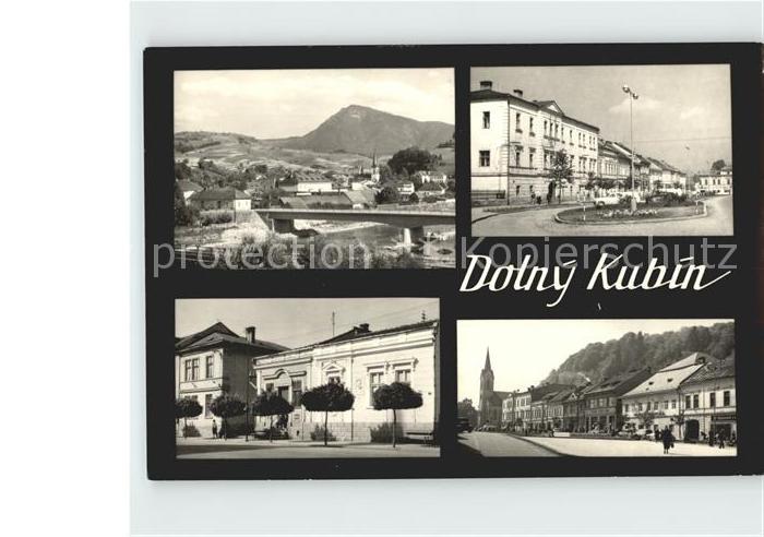 Dolny Kubin Orava Stadtansichten Bruecke
