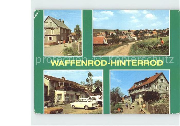 Waffenrod-Hinterrod Gaststaette Auegrund Park Cafe Bergfrieden