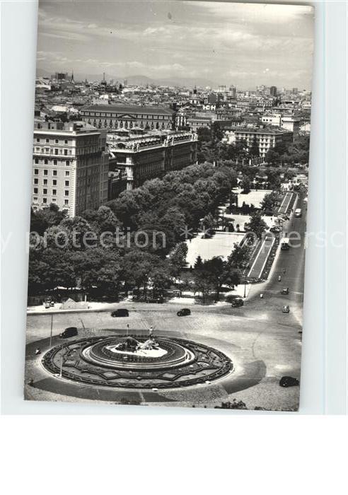 Madrid Spain Neptune Prado boulevard