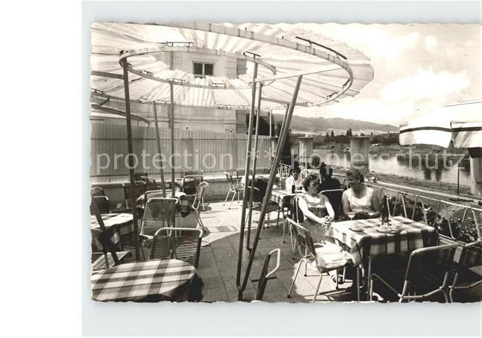 BERNKASTEL-KUES Berncastel Rheinland-Pfalz Terrassen Hote Pension Haus Behren