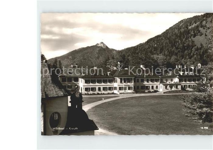 Wildbad Kreuth Gebaeude