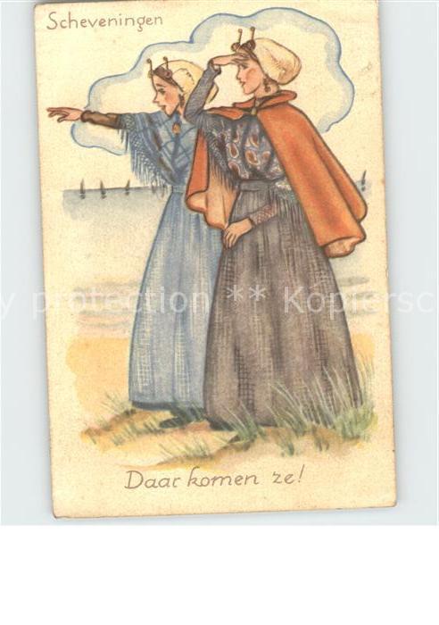 Scheveningen Daarkomen ze