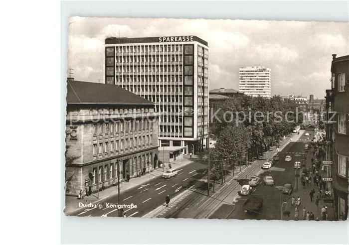 Duisburg Ruhr Koenigstrasse Sparkasse