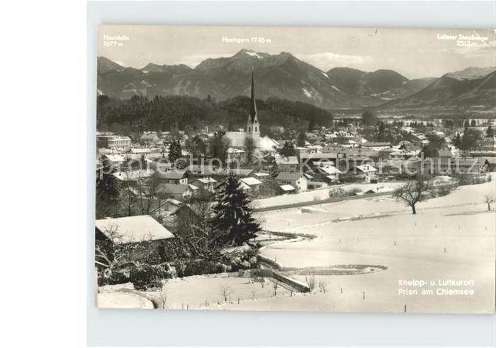Prien Chiemsee Hochfelln Hochgern