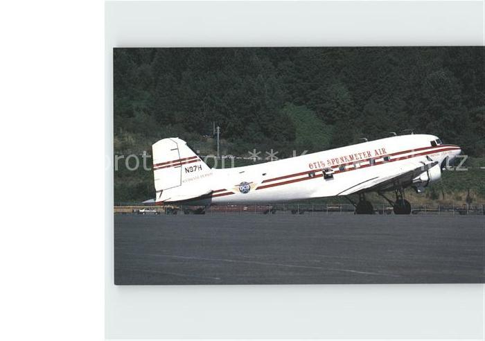 Flugzeuge Zivil Otis Spunkmeyer Air Douglas DC-3C C-47B-DK N97H MSN 33613