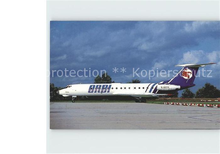 Flugzeuge Zivil ORBI Georgian Airways Tupolev 134A-3 4L-65774