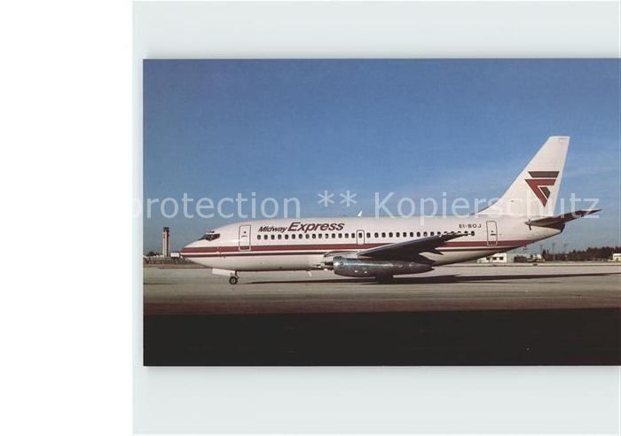 Flugzeuge Zivil Midway Express Boeing 737-2L9 Advanced