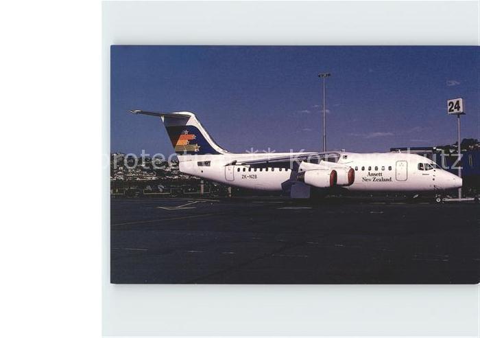 Flugzeuge Zivil Ansett New Zealand BAe 146-200 c/n E2127 ZK-NZB