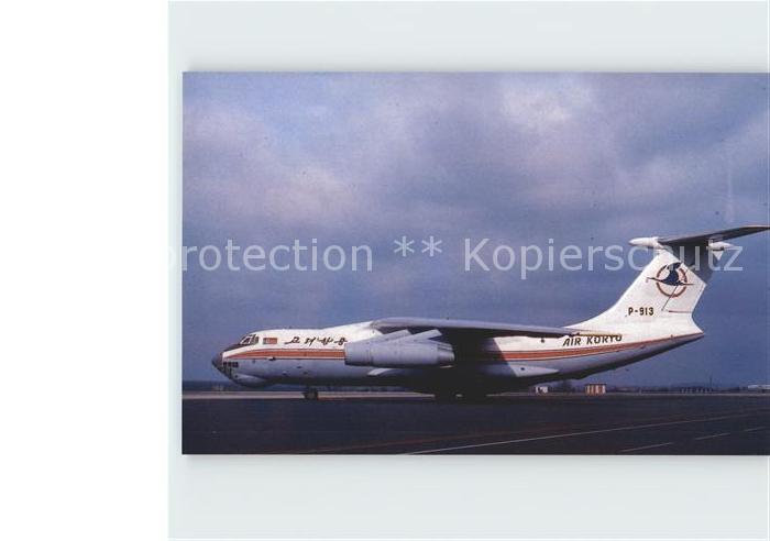 Flugzeuge Zivil Air Koryo IL-76MD P-913