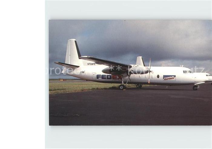 Flugzeuge Zivil Federal Express Feeder Fokker F27-500