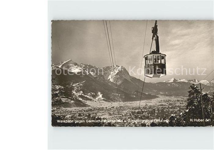 Seilbahn Wankbahn Garmisch-Partenkirchen Zugspit