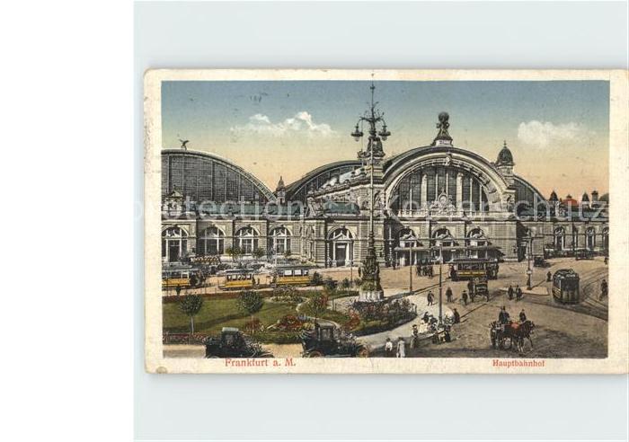 Bahnhof Hauptbahnhof Frankfurt am Main