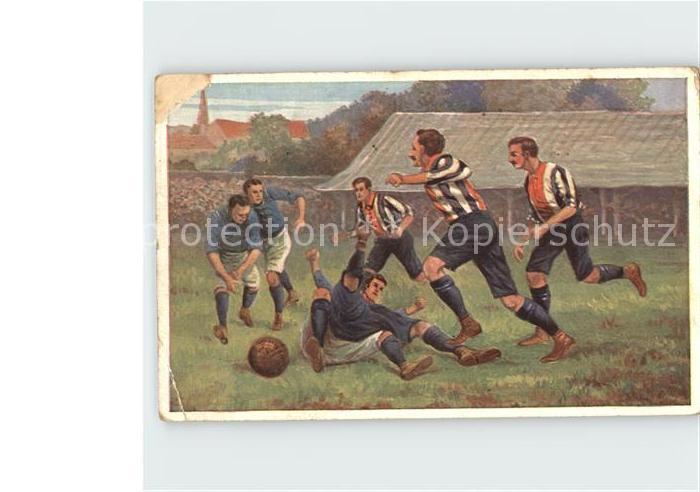 Verlag Primus Nr. 03363 Kuenstler Haensel Fussball